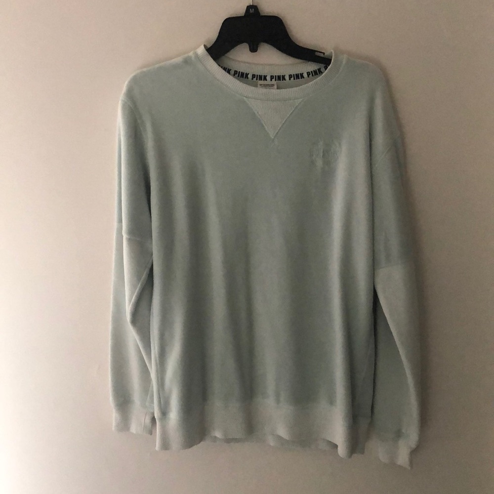 Mint green velour longsleeve